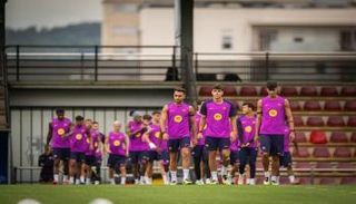 تدريبات برشلونة