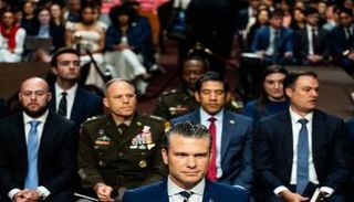 وزير الدفاع في جلسة استماع بمجلس الشيوخ