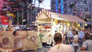 مشهد من احتفالات مهرجان أوسو في مدينة سوسة التونسية