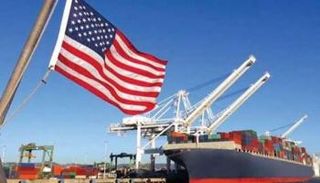 ميناء أمريكي للحاويات والبضائع - أرشيفية