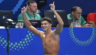 السباح التونسي أحمد الجوادي