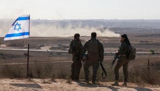 جنود إسرائيليون على حدود غزة - أ.ف.ب