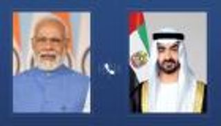 محمد بن زايد ورئيس وزراء الهند يبحثان الشراكة الاستراتيجية بين البلدين