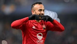 لاعب النادي الأهلي محمد مجدي أفشة