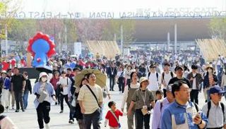 الزحام في معرض إكسبو