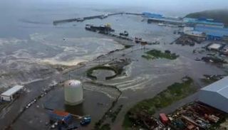 تأثير زلزال ضخم قبالة روسيا 