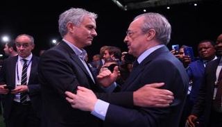 جوزيه مورينيو وفلورنتينو بيريز
