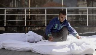 جثث فلسطينيين قتلوا في فبراير 2024