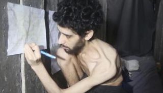 رهينة إسرائيلية ظهر في مقطع فيديو مؤخرا