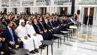 جانب من الحدث بحضور الرئيس السوري أحمد الشرع - سانا