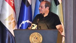 الرئيس السيسي خلال زيارته للأكاديمية العسكرية المصرية