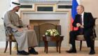 محمد بن زايد في لقائه بوتين: نسعى لمد الجسور وتقويتها بين الإمارات وروسيا