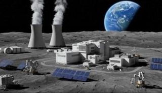 مفاعل نووي على القمر