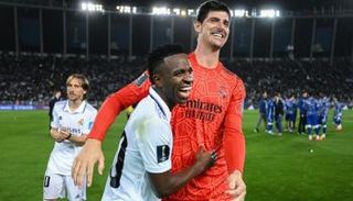 فينيسيوس وكورتوا في ريال مدريد