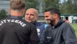 محرز في تدريبات مانشستر سيتي (فيديو)