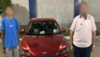 مصر.. ضبط أب أجبر نجله على الركوب في شنطة السيارة