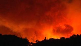 حريق غابات ضخم في فرنسا- أرشيفية