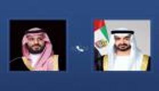 محمد بن زايد يبحث مع ولي عهد السعودية العلاقات الثنائية والتطورات الإقليمية