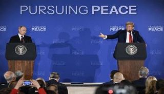 الرئيسان الأمريكي دونالد ترامب والروسي فلاديمير بوتين