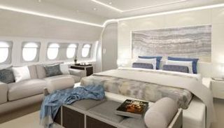 من داخل طائرة إيرباص إيه سي جي 350 الخاصة