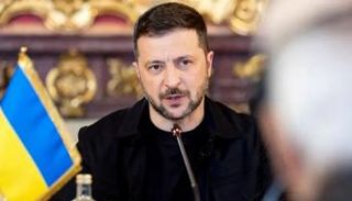 الرئيس الأوكراني فولوديمير زيلينسكي