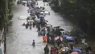 أمطار غزيرة في الهند