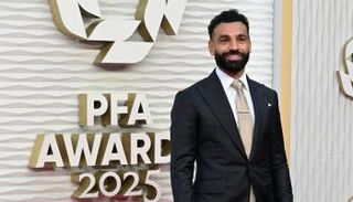 محمد صلاح في حفل جوائز PFA