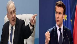 نتنياهو وماكرون