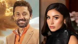 دينا الشربيني وكريم محمود عبدالعزيز