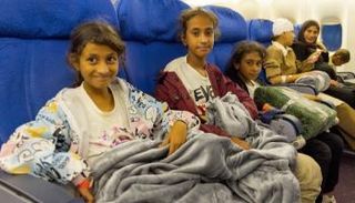 أطفال مرضى من غزة في طريقهم إلى دولة الإمارات