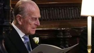 الأمير فيليب في زفاف هاري وميغان