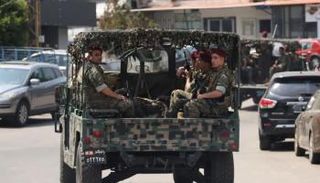 عناصر من الجيش اللبناني