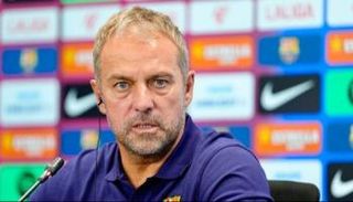 هانز فليك مدرب برشلونة