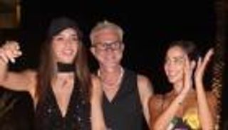 للمرة الثالثة.. ظهور جديد لبسمة بوسيل مع صديقها الإيطالي (صور)