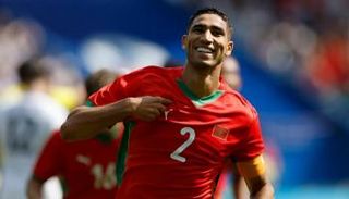 أشرف حكيمي نجم منتخب المغرب