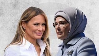 أمينة أردوغان وميلانيا ترامب