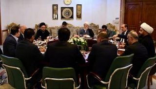 اجتماع سابق لقيادات الإطار الحاكم في العراق