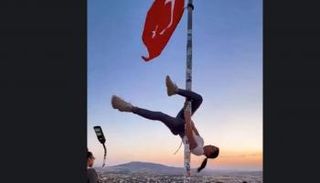 فيديو السائحة في تركيا