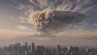 حقيقة انفجار جبل فوجي في طوكيو