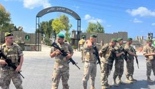 عناصر من الجيش اللبناني