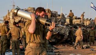 قوات إسرائيلية على مشارف غزة- أرشيفية