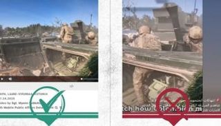 منشورات مضللة رافقت الفيديو بالأيام الماضية
