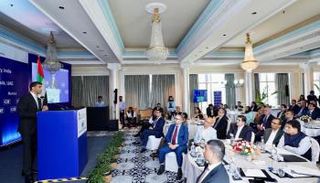 جانب من زيارة وزير التجارة الخارجية الإماراتي إلى الهند