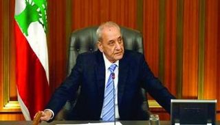 رئيس مجلس النواب نبيه بري
