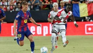 مباراة برشلونة ورايو فاليكانو