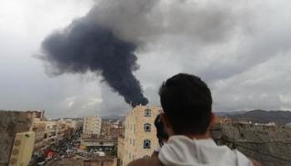 قصف يستهدف مواقع حوثية بالعاصمة صنعاء