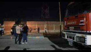 موقع انفجار غاز بالإسماعيلية