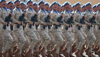 جانب من العرض العسكري الصيني