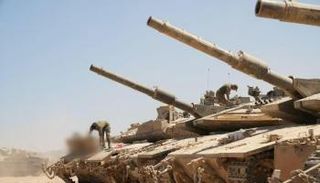 دبابات إسرائيلية