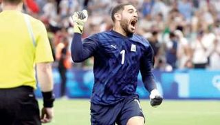 حارس المرمى المصري حمزة علاء